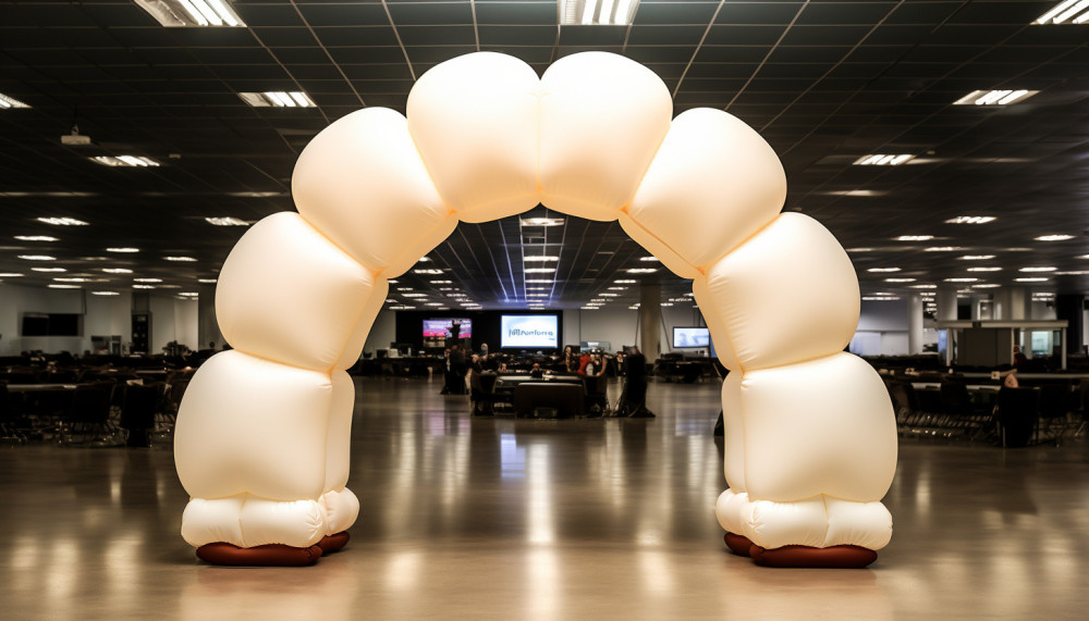L'avenir des supports publicitaires : l'ère des arches gonflables