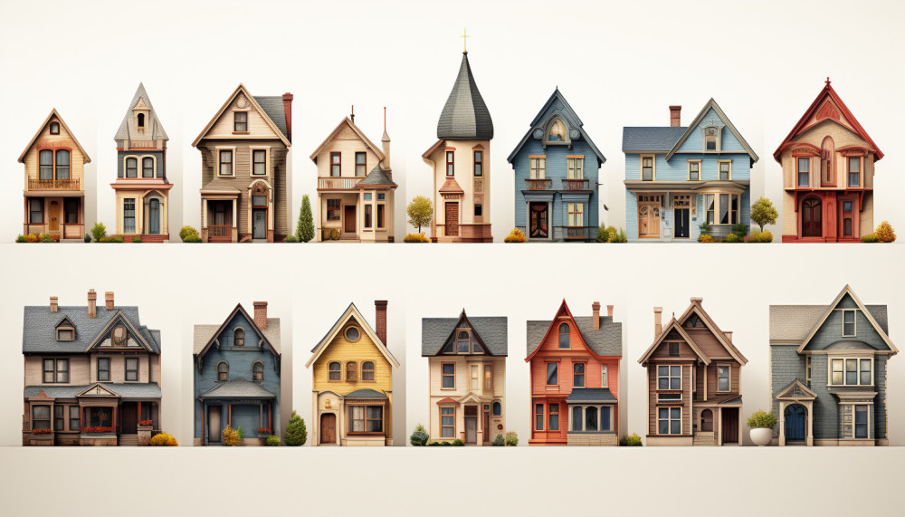 Divers - Logement : Types populaires de maisons et de styles de maison